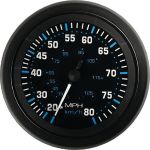 Sierra 68395P Eclipse 35 MPH Speedometer